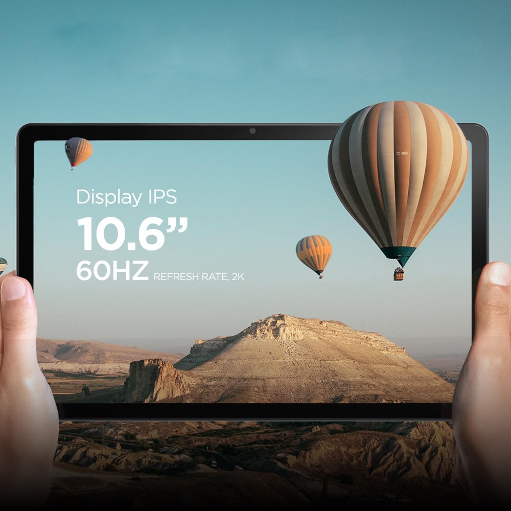 Lenovo Tab M10 Plus, 10,6 inch (2000 x 1200, WideView, Touch) Tablet-PC (Octa-Core, 4GB RAM, 64GB UFS, WLAN, Android 12), grijs