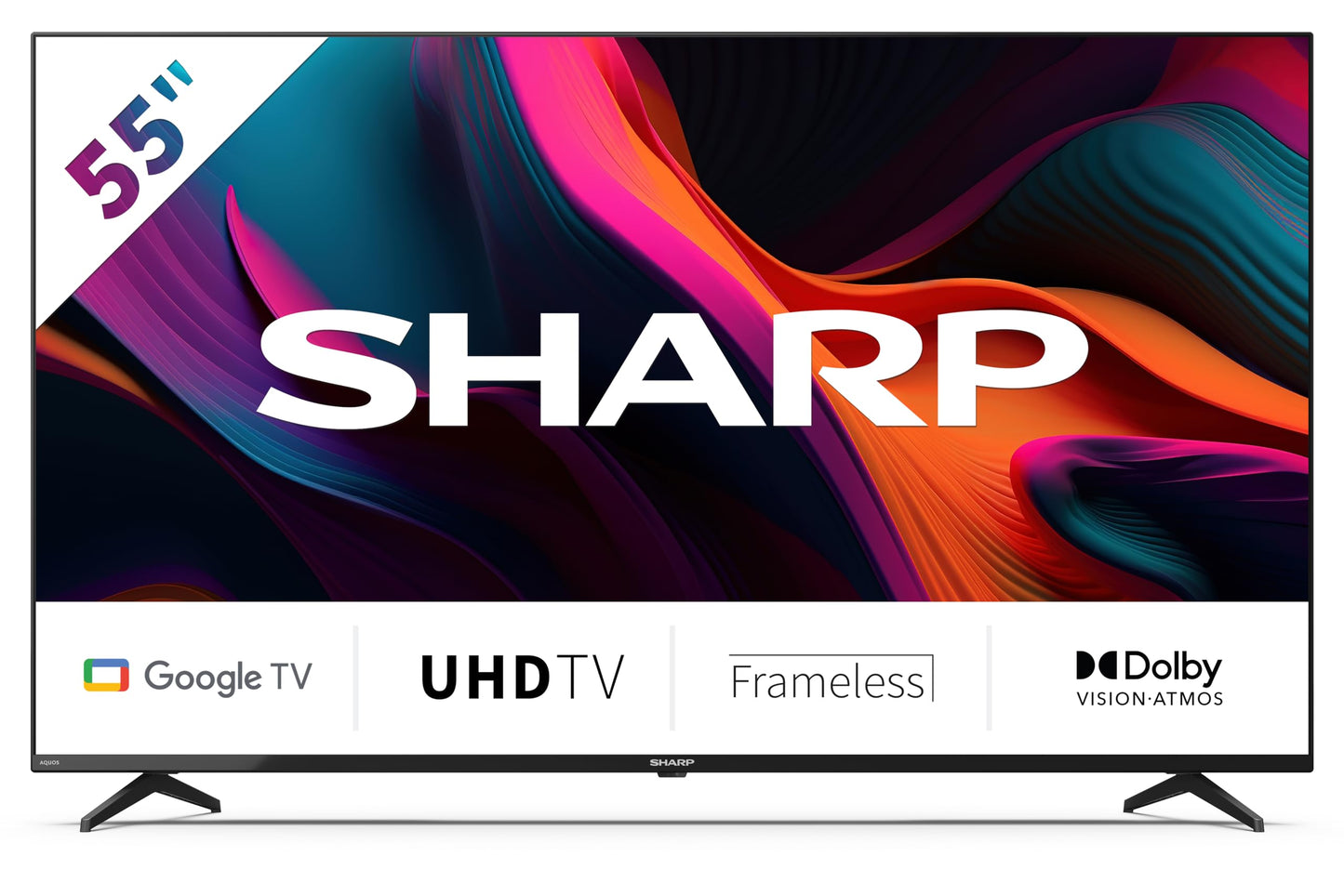 Sharp 55GL4260E - 55 inch - 4K UHD LED TV met Google TV