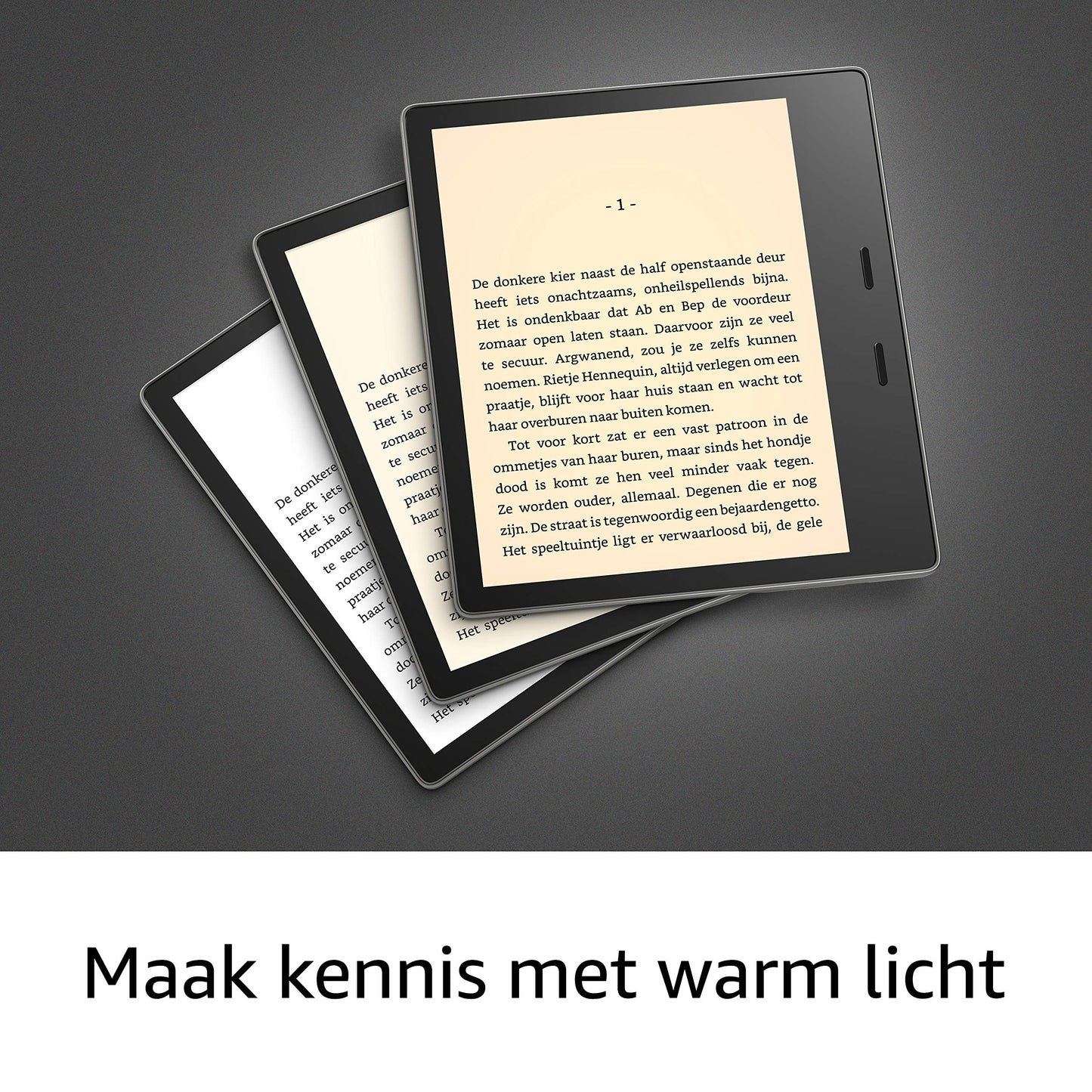 Kindle Oasis, nu met instelbare warme lichtkleur, waterdicht, 8 GB, wifi, grafiet