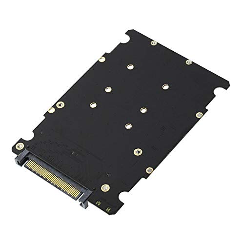 WXHN 2 in 1 M.2 NVMe SATA U2PCB M.2 NVME SSD Key M Key B SSD to U.2 SFF-8639 Adapter PCIe M2 Converter Desktop Computer Parts