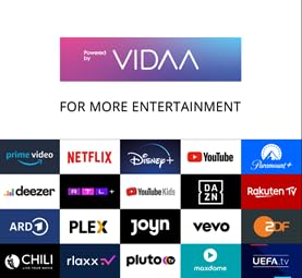 DYON Movie Smart 32 VX, 80 cm (32 inch) TV (HD Smart TV, HD Triple Tuner (DVB-C/-S2/-T2), App Store, Prime Video, Netflix, YouTube, DAZN, Disney+), model 2023