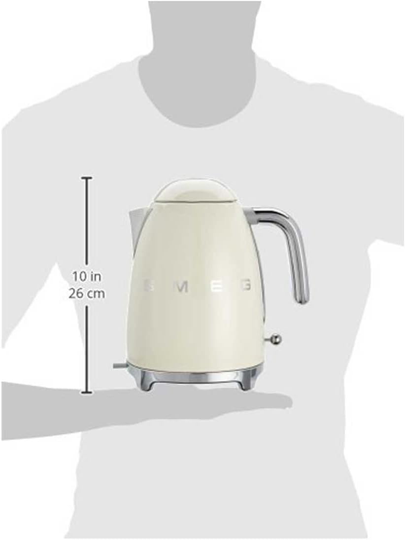 Smeg KLF03CREU - Waterkoker - 1,7L - 2400 W - Crème