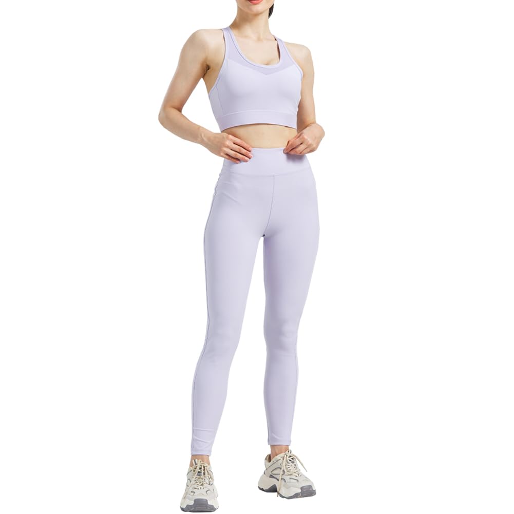 DJKTTMKW Activewear-sets voor dames, 5-delige trainingssets voor dames, gymkleding, oefening, fitness, joggingbroek, tennis, sportoutfits, yogapak, trainingspakken voor dames, volledige set joggingpak