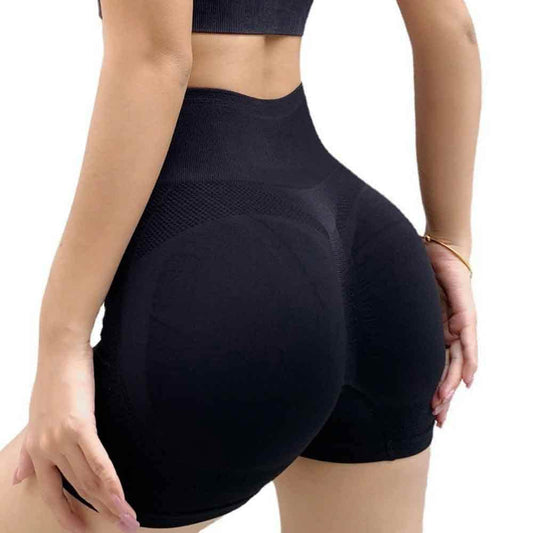 TOFSA Gym Shorts voor Vrouwen Hoge Taille Naadloze Booty Shorts Scrunch Butt Lifting Yoga Broek Running Fietsen Shorts