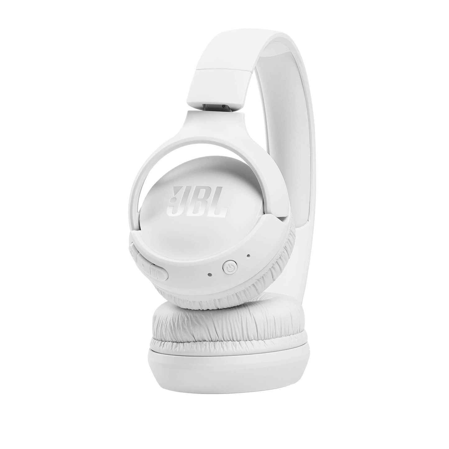 JBL Tune510 draadloze Bluetooth--koptelefoon over het oor met zuiver basgeluid, headset met afstandsbediening en ingebouwde microfoon, in wit