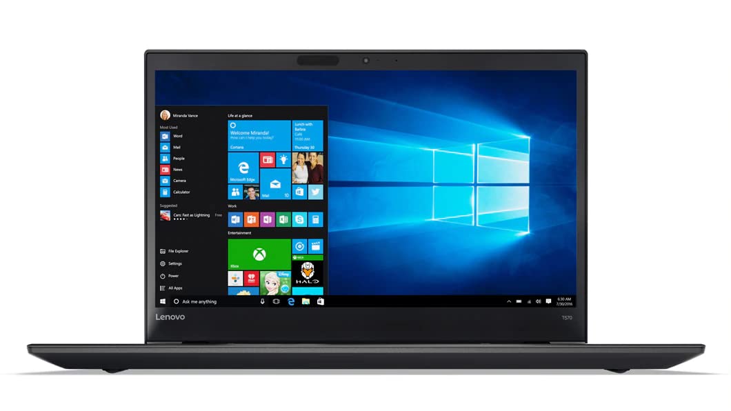 Lenovo ThinkPad T570 Intel i7 2x2.8 GHz processor, 32 GB 512 GB SSD, 15,6 inch display, Full HD 1920x1080 IPS, Windows 11 Pro HIP (gereviseerd)