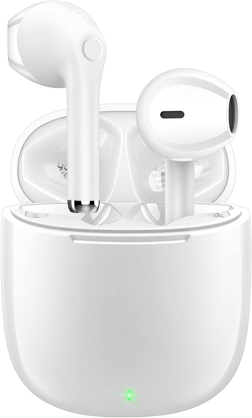 Draadloze Oortjes, yobola Oordopjes Draadloos, IPX5 waterdichte Draadloze Oordopjes, Touch Control, Wireless Earbuds 5.1, 25 uur met USB-C opladen met hardlopen, fitness