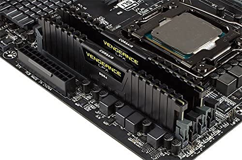 Corsair Vengeance LPX 32 GB (2 x 16 GB) DDR4 3600 (PC4-28800), werkgeheugen AMD C18, 1,35 V, zwart