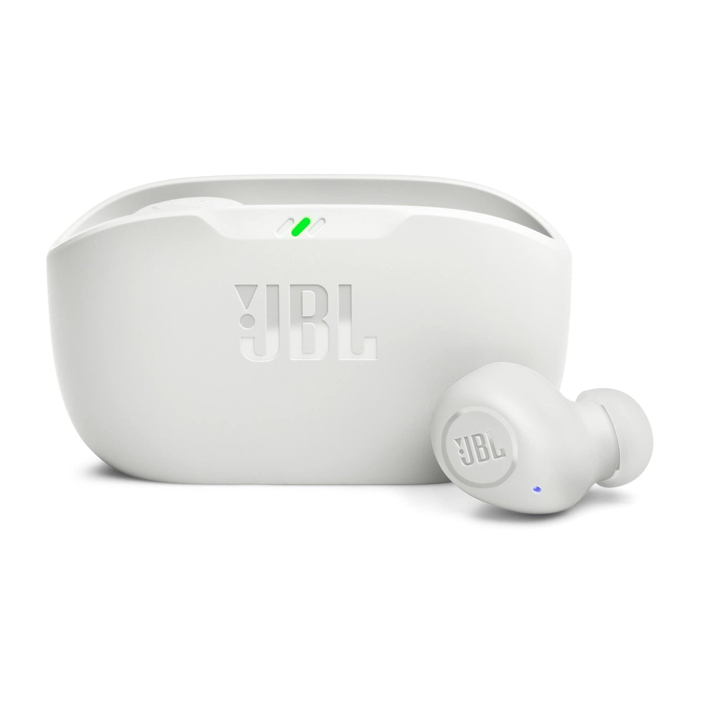 JBL Wave Buds, draadloze in ear oordopjes met IP54 en IPX2 waterdichtheid, krachtige bas en batterijduur van 32 uur, in zwart/wit/in blauw/beige/mint.