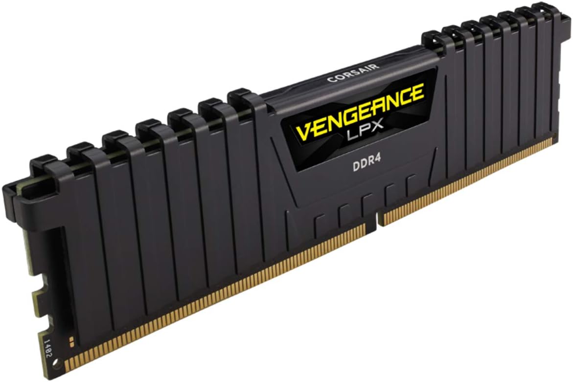 Corsair Vengeance LPX 32 GB (2 x 16 GB) DDR4 3600 (PC4-28800), werkgeheugen AMD C18, 1,35 V, zwart