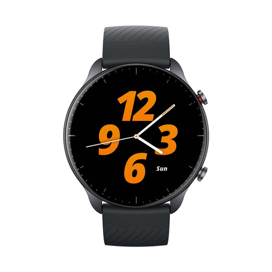 Amazfit Smartwatch GTR 2 smartwatch, bluetooth-oproep, muziekweergave, 90+ sportmodi, hartslagmeter, waterdicht 5 ATM, Alexa, GPS, SpO2, zwart [2022 nieuwe versie]