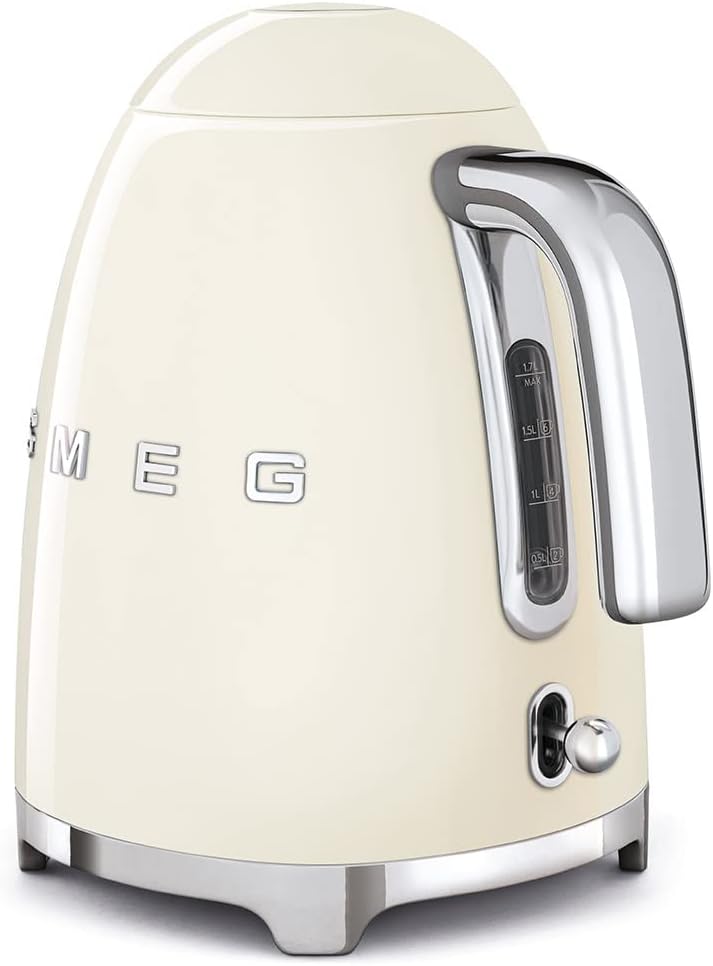 Smeg KLF03CREU - Waterkoker - 1,7L - 2400 W - Crème