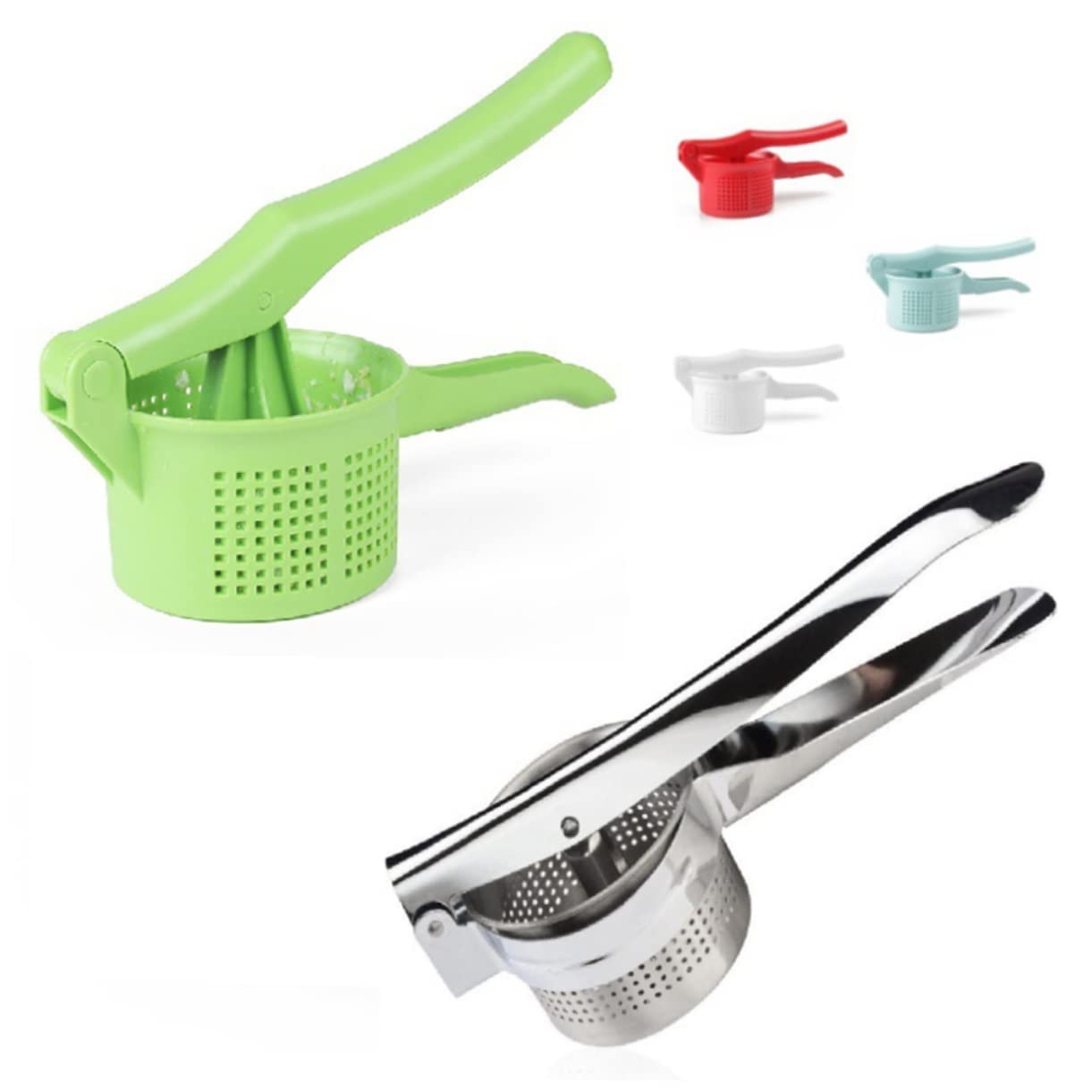 MAGICLULU 1Pc Keuken Apparaat Keukenartikelen Keukengerei Keukengerei Keuken Kaninetten Keukenapparatuur Handmatige Aardappelpers Puree Aardappelpers Aardappelpers