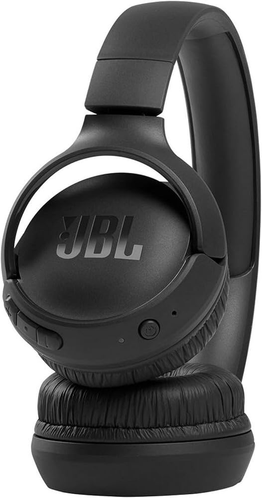 JBL Tune510 draadloze Bluetooth--koptelefoon over het oor met zuiver basgeluid, headset met afstandsbediening en ingebouwde microfoon, in zwart