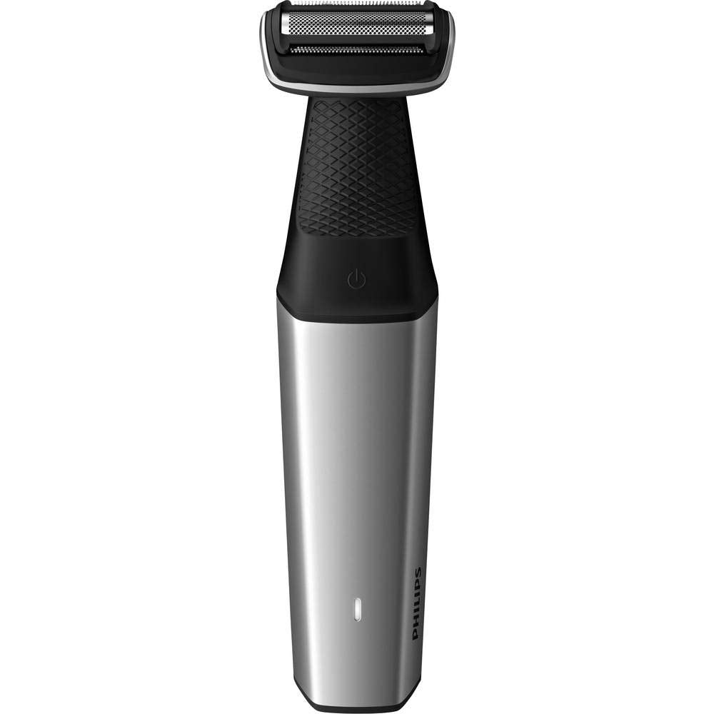 Philips Bodygroom Series 5000 - Te gebruiken onder de douche - 60 Minuten draadloos te gebruiken - 3 Opzetbare trimkammen - Extra lang opzetstuk voor je rug - Ergonomische handgreep - BG5020/15