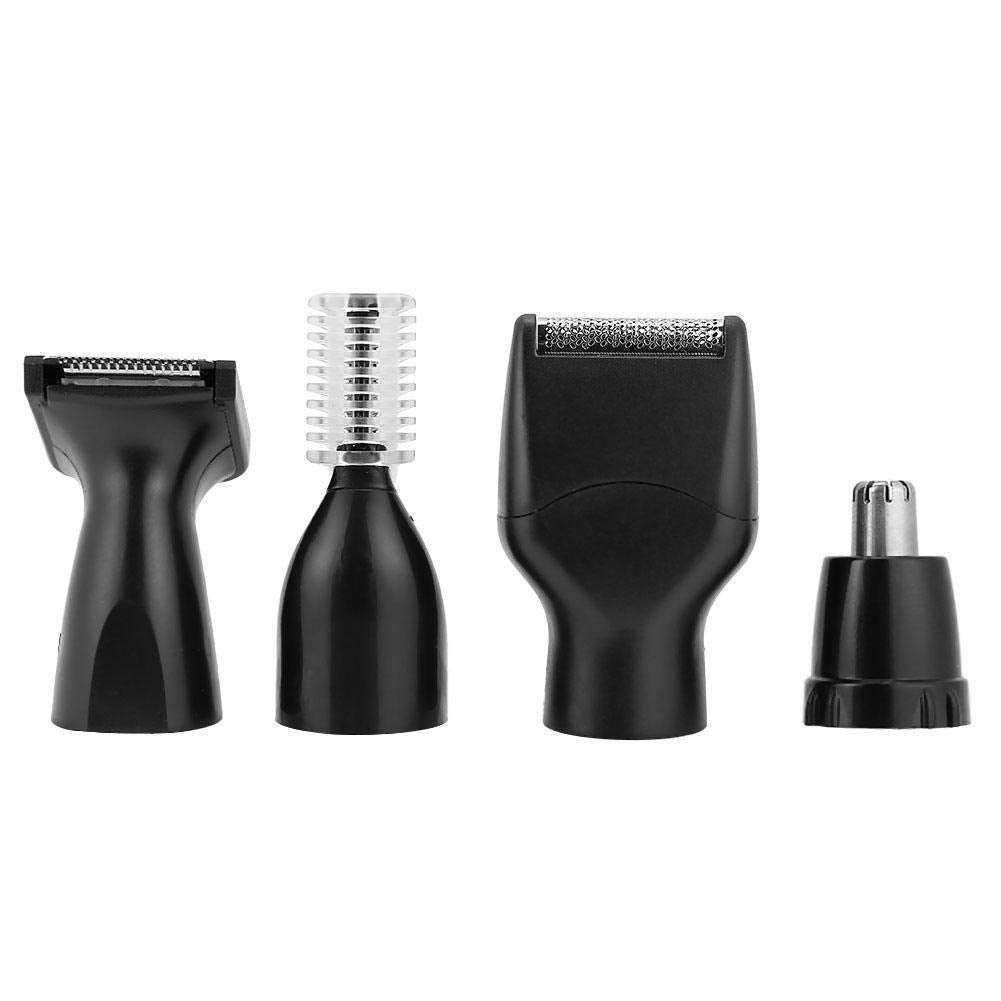 4-in-1 Neushaartrimmer - Oorbaardhaar Wenkbrauwtrimmerset Draagbare Elektrisch Scheren Oor- en Neushaartrimmer Clipper Waterdicht Wenkbrauw- en Gezichtshaartrimmer voor Mannen Vrouwen