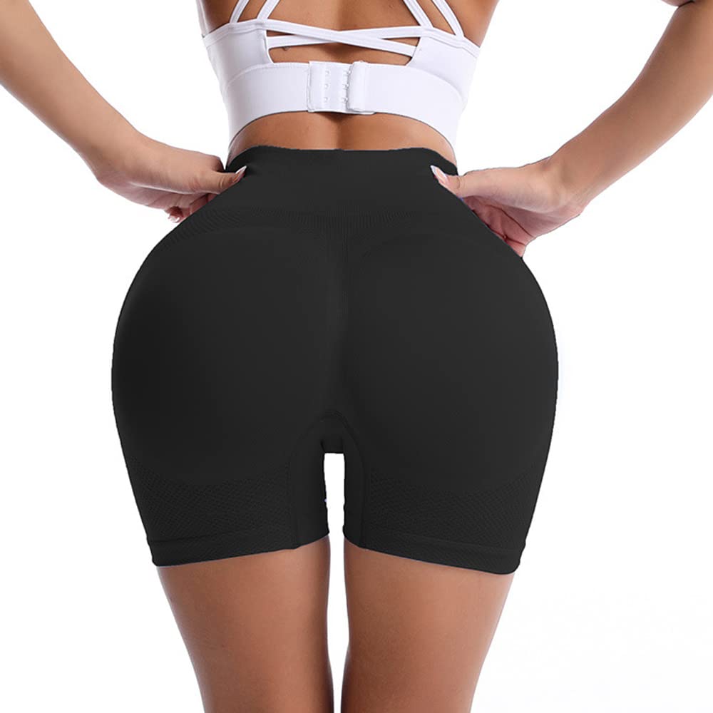 TOFSA Gym Shorts voor Vrouwen Hoge Taille Naadloze Booty Shorts Scrunch Butt Lifting Yoga Broek Running Fietsen Shorts