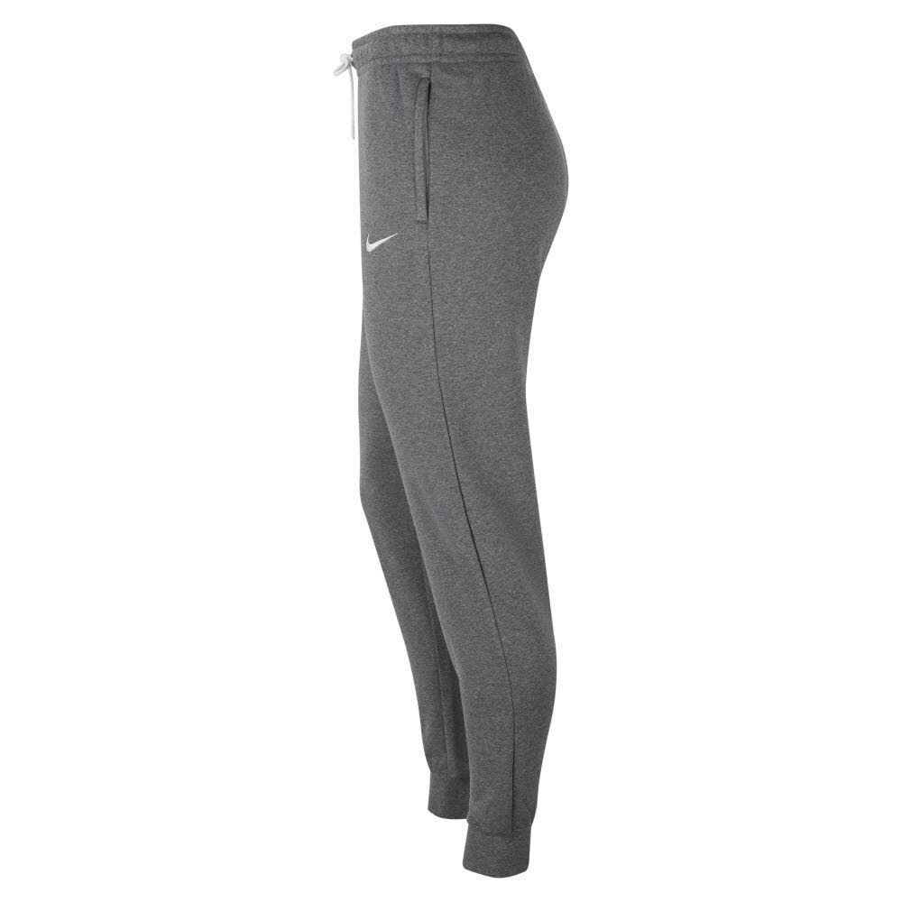 Nike Dames Broek W Nk Flc Park20 Pant Kp, Houtskool Heather/Wit/Wit, CW6961-071, M