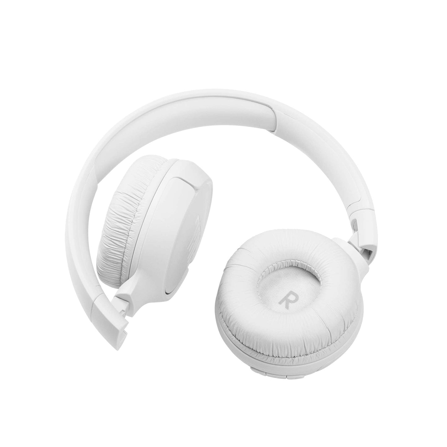 JBL Tune510 draadloze Bluetooth--koptelefoon over het oor met zuiver basgeluid, headset met afstandsbediening en ingebouwde microfoon, in wit