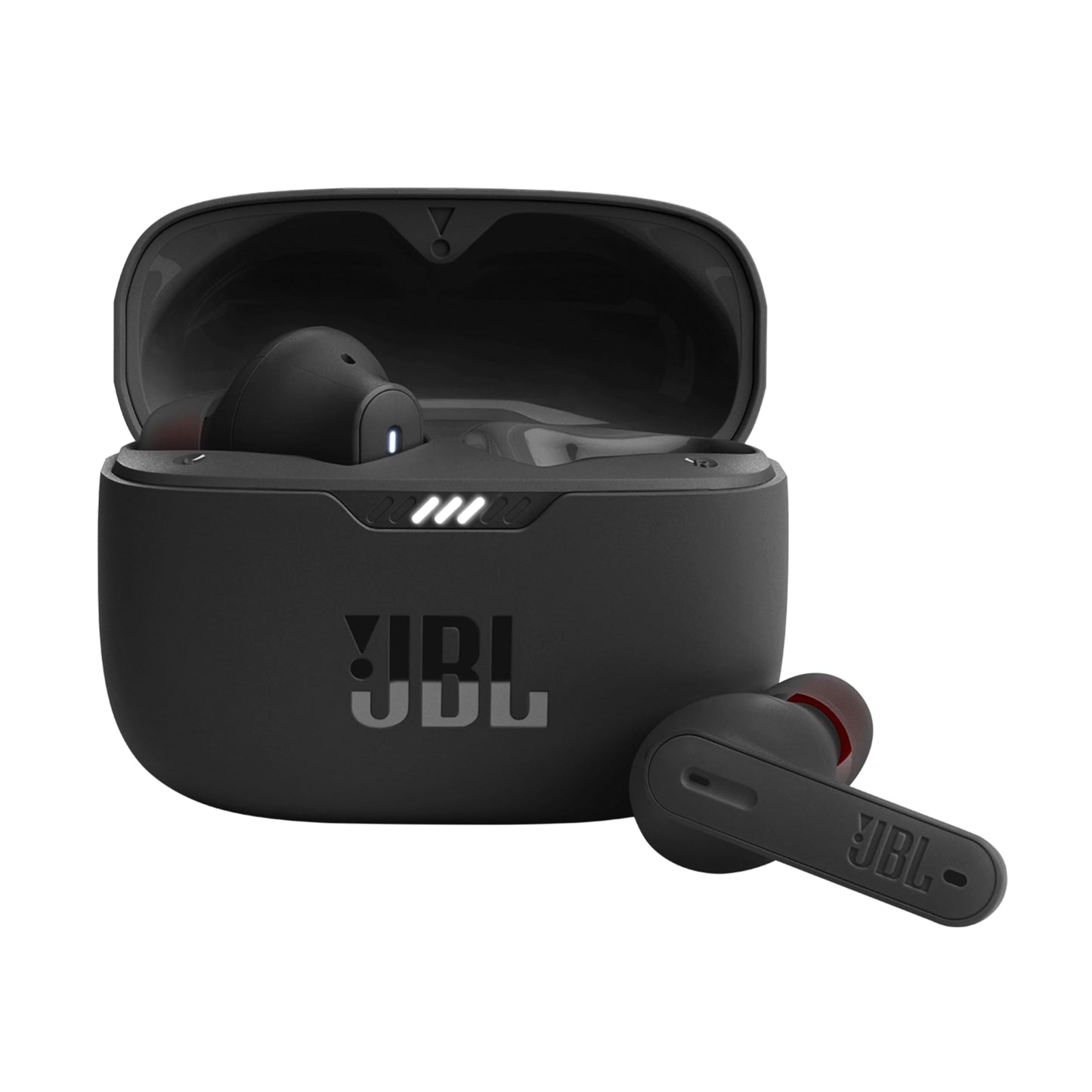 JBL Tune 230 True Wireless draadloze oordopjes met Active Noise Cancelling, JBL Pure Bass Sound, IPX4-waterbestendig, Smart Ambient, 4 microfoons en 40 uur afspeeltijd ; Zwart