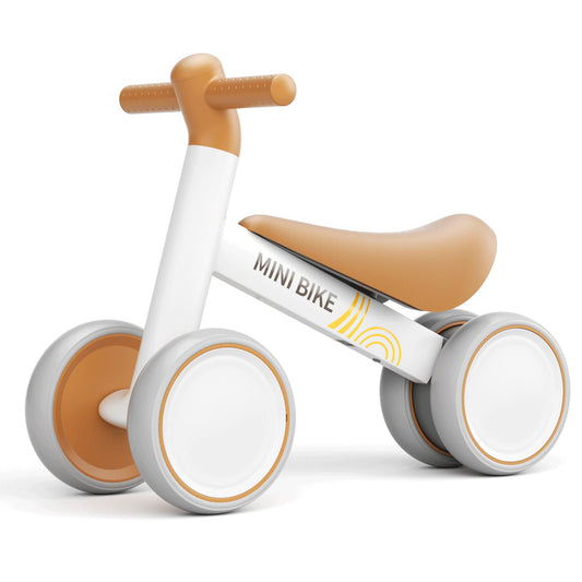 KORIMEFA Baby Loopfiets 1 jaar oude rit op speelgoed Baby eerste fiets 1e verjaardagscadeaus voor meisjes jongens peuter fiets voor 10-24 maanden loopstoeltje geen pedalen