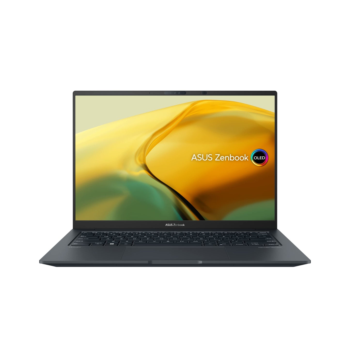 ASUS Zenbook 14X OLED-laptop, 14,5 inch WQXGA+ 120Hz oled-display, Intel Core i9-13900H, 16 GB RAM, 1 TB SSD, Intel Iris Xe, Windows 11, QWERTZ toetsenbord, Inkwell Gray