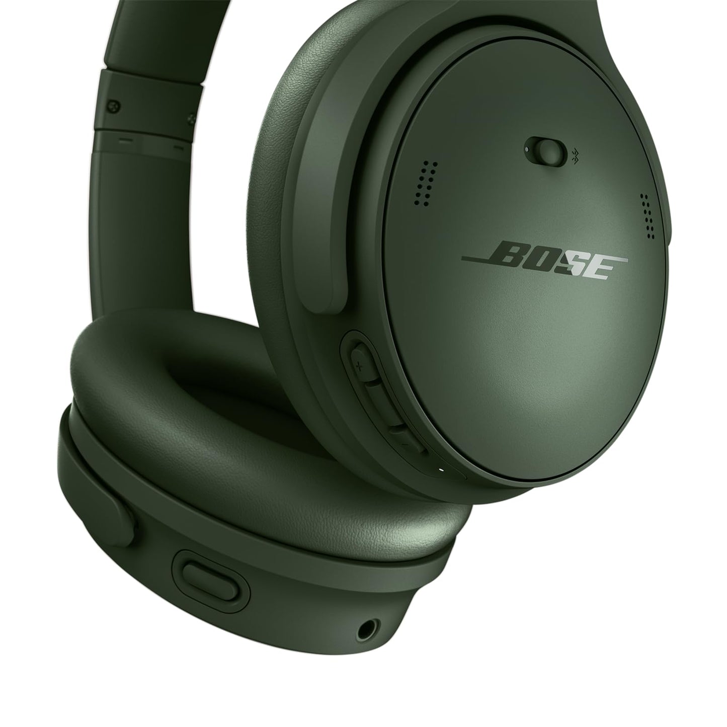 Bose QuietComfort Draadloze noise cancelling-hoofdtelefoon, Bluetooth over-ear hoofdtelefoon met afspeeltijd tot 24 uur, Cypresgroen - Limited-Edition