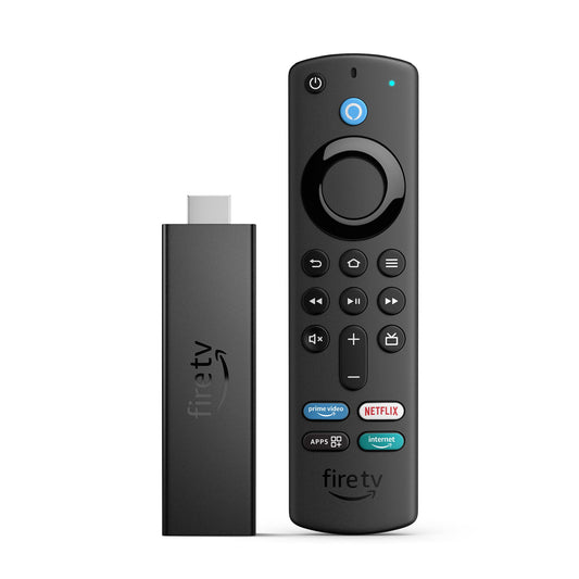 Fire TV Stick 4K Max Internationale versie | streamingapparaat, wifi 6, Alexa Voice Remote (inclusief tv-besturing), 1e generatie