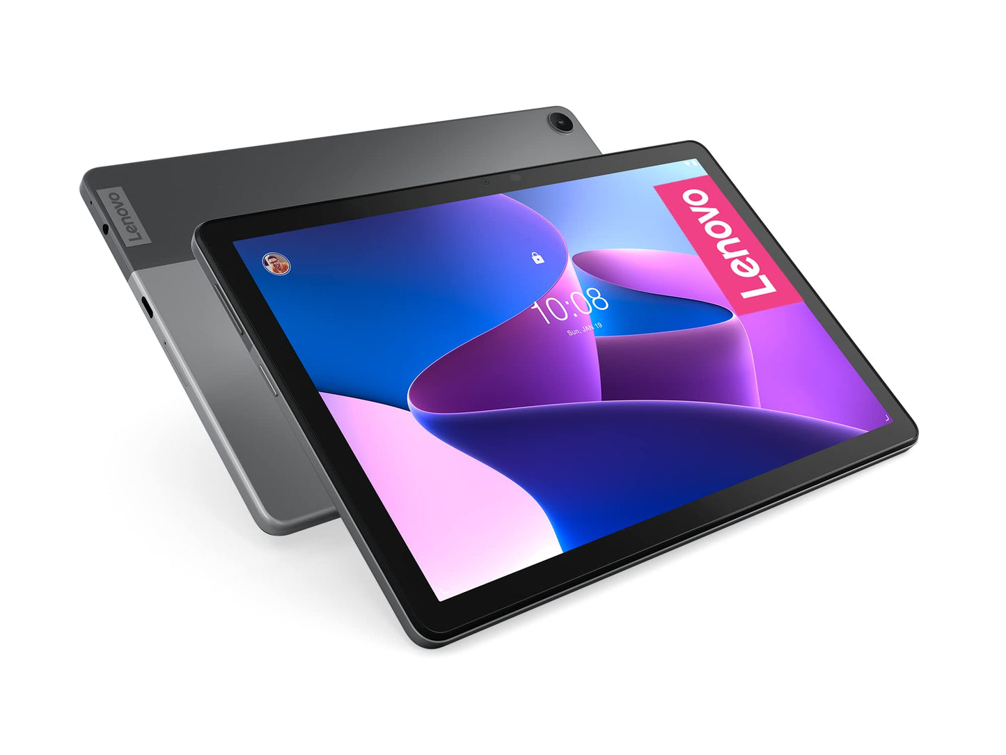 Lenovo Tab M10 (3e generatie) 25,7 cm (10,1 inch, 1920 x 1200, WUXGA, WideView, Touch) Android-tablet (OctaCore, 3 GB RAM, 32 GB eMCP, Wi-Fi, Android 11) Grijs