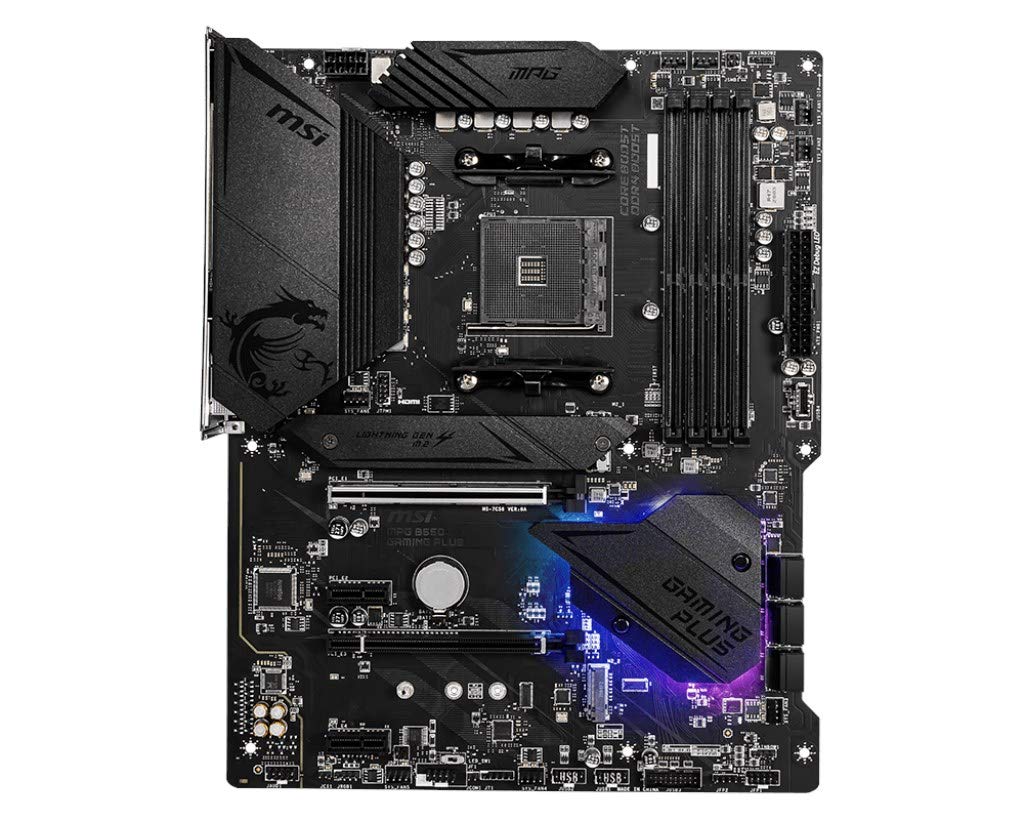 MSI compatible MPG B550 Gaming Plus, AMD B550 Mainboard - Sockel AM4