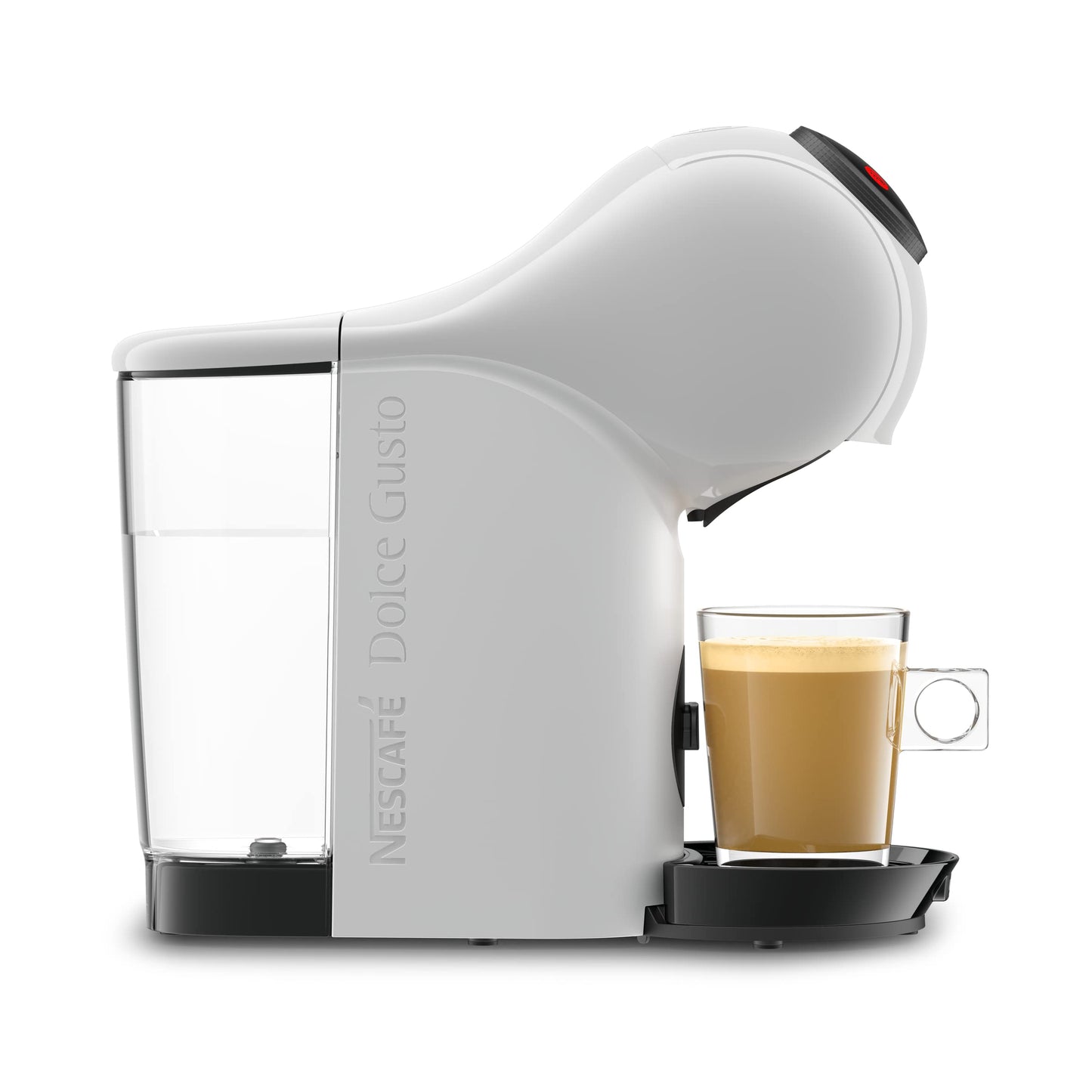 Krups NESCAFÉ Dolce Gusto KP2431 Genio S Automatische koffiemachine voor capsules wit, 15 bar, snelle en gemakkelijke bereiding, warme & koude dranken, waterreservoir van 0,8 liter, eco-modus