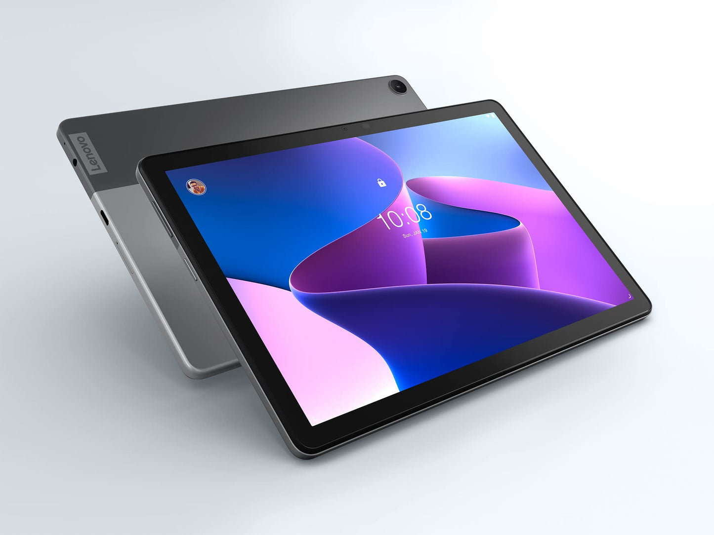 Lenovo Tab M10 (3e generatie) 25,7 cm (10,1 inch, 1920 x 1200, WUXGA, WideView, Touch) Android-tablet (OctaCore, 3 GB RAM, 32 GB eMCP, Wi-Fi, Android 11) Grijs