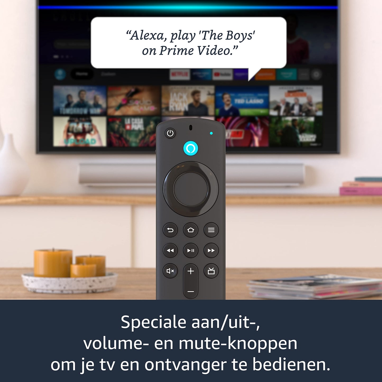 Fire TV Stick Internationale versie met Alexa Voice Remote | HD-streamingapparaat