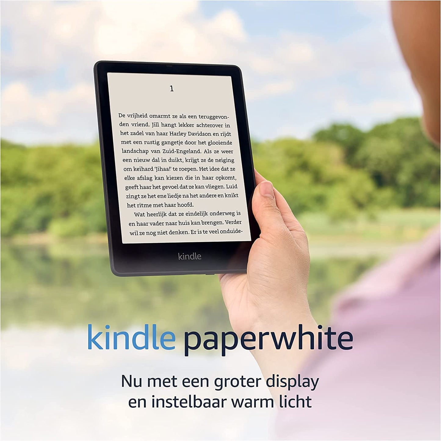 De nieuwe Kindle Paperwhite (16 GB): nu met een 6,8-inch display en instelbaar warm licht