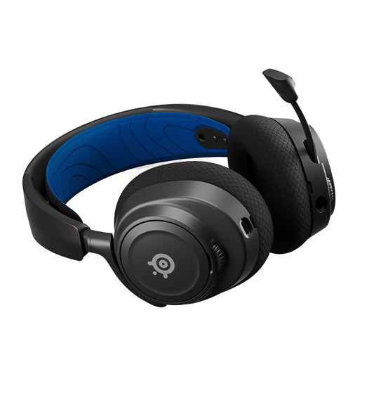 SteelSeries Arctis Nova 7P - Draadloze multi-systeem gaming & mobiele headset - Nova Acoustic Systeem - 2,4 GHz en gelijktijdige Bluetooth - 38 uur batterij - USB-C - Playstation, PC, Switch