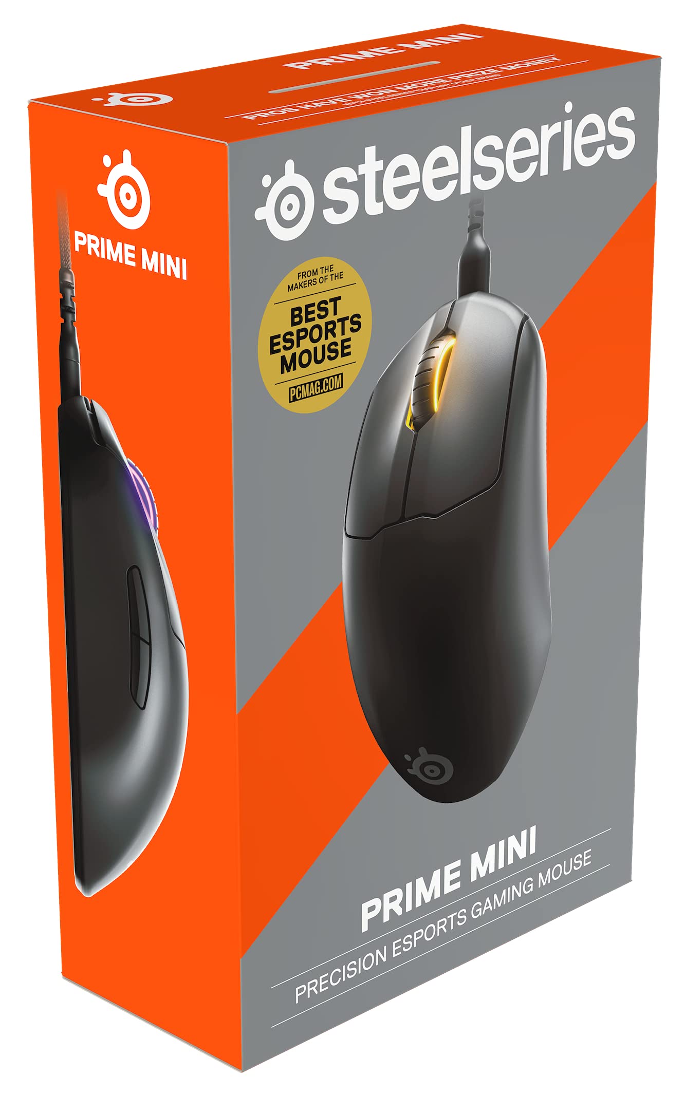 SteelSeries Prime Mini - Esports Gaming Muis - Optische magneetschakelaars -  Compact ontwerp