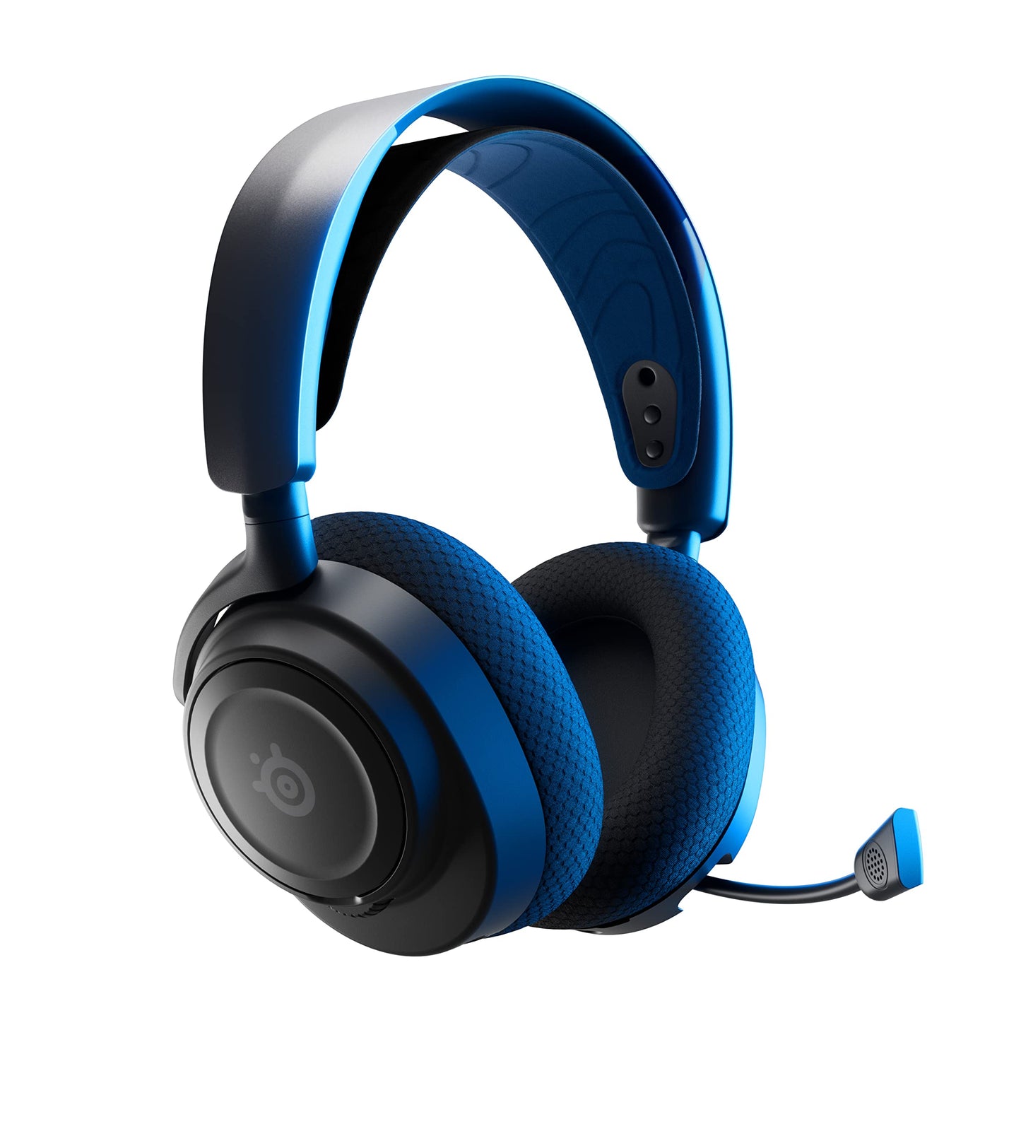 SteelSeries Arctis Nova 7P - Draadloze multi-systeem gaming & mobiele headset - Nova Acoustic Systeem - 2,4 GHz en gelijktijdige Bluetooth - 38 uur batterij - USB-C - Playstation, PC, Switch