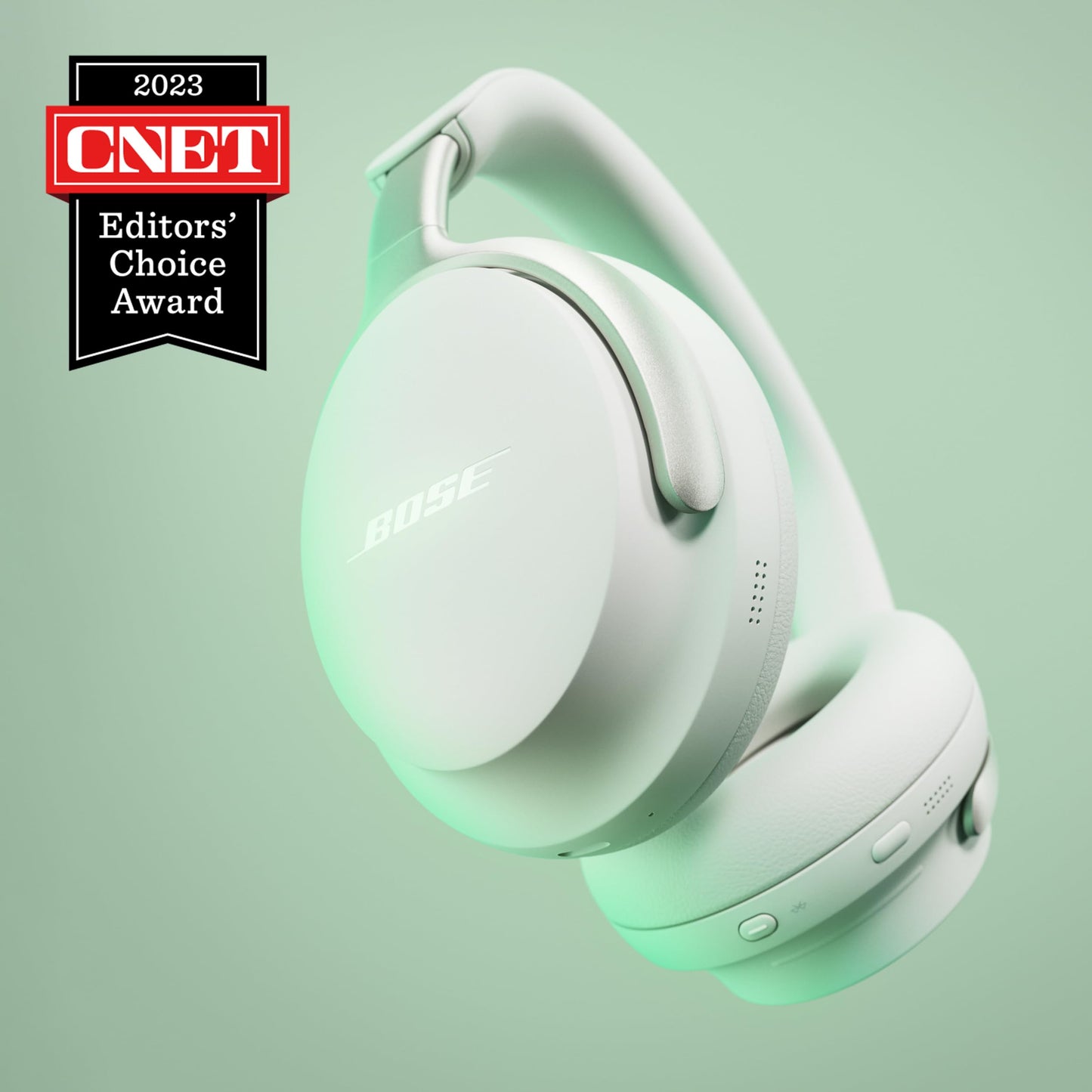 Bose QuietComfort Ultra Draadloze Noise cancelling-hoofdtelefoon met Spatial Audio, over-ear hoofdtelefoon met microfoon, afspeeltijd tot 24 uur, Wit