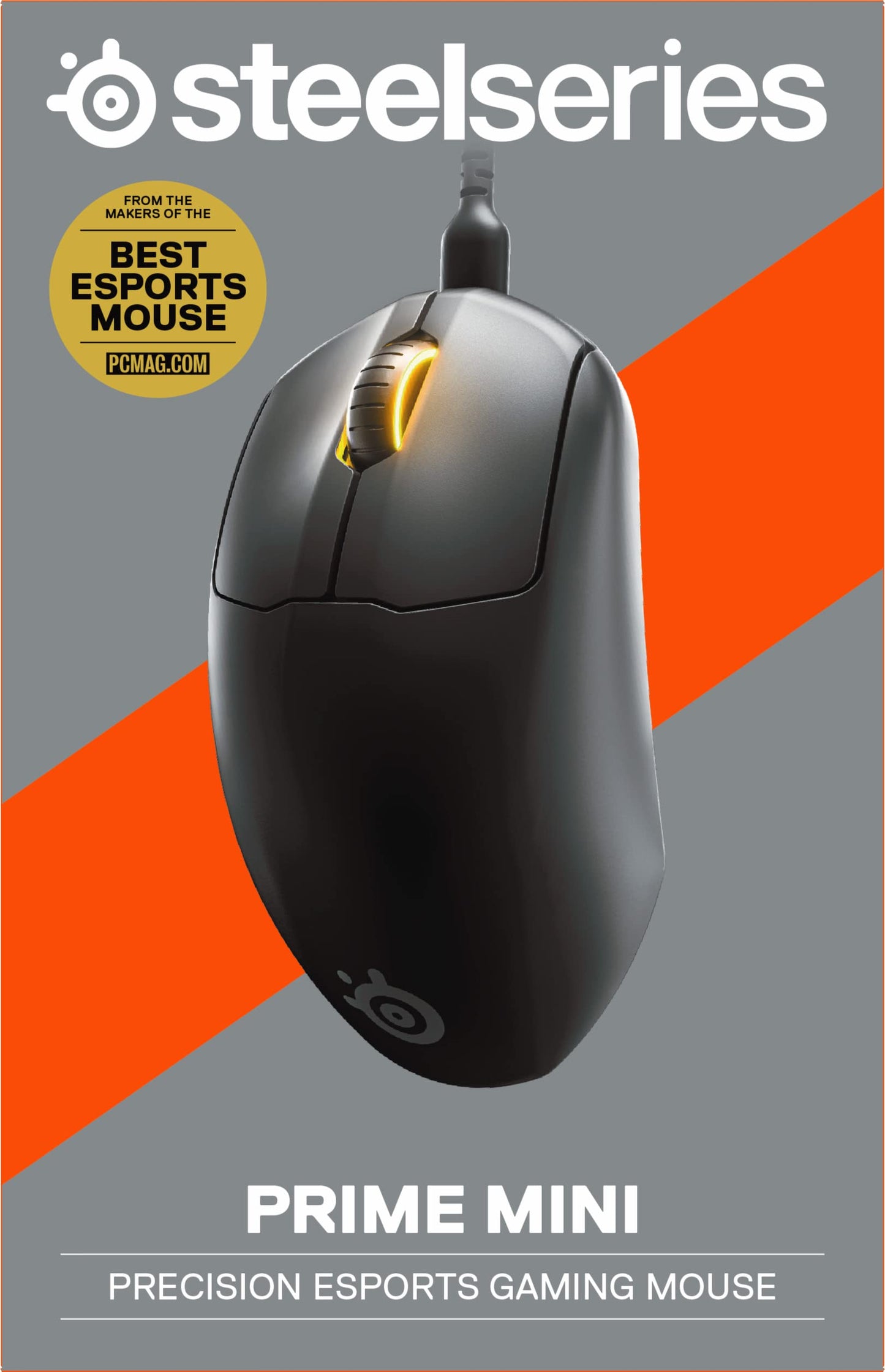 SteelSeries Prime Mini - Esports Gaming Muis - Optische magneetschakelaars -  Compact ontwerp