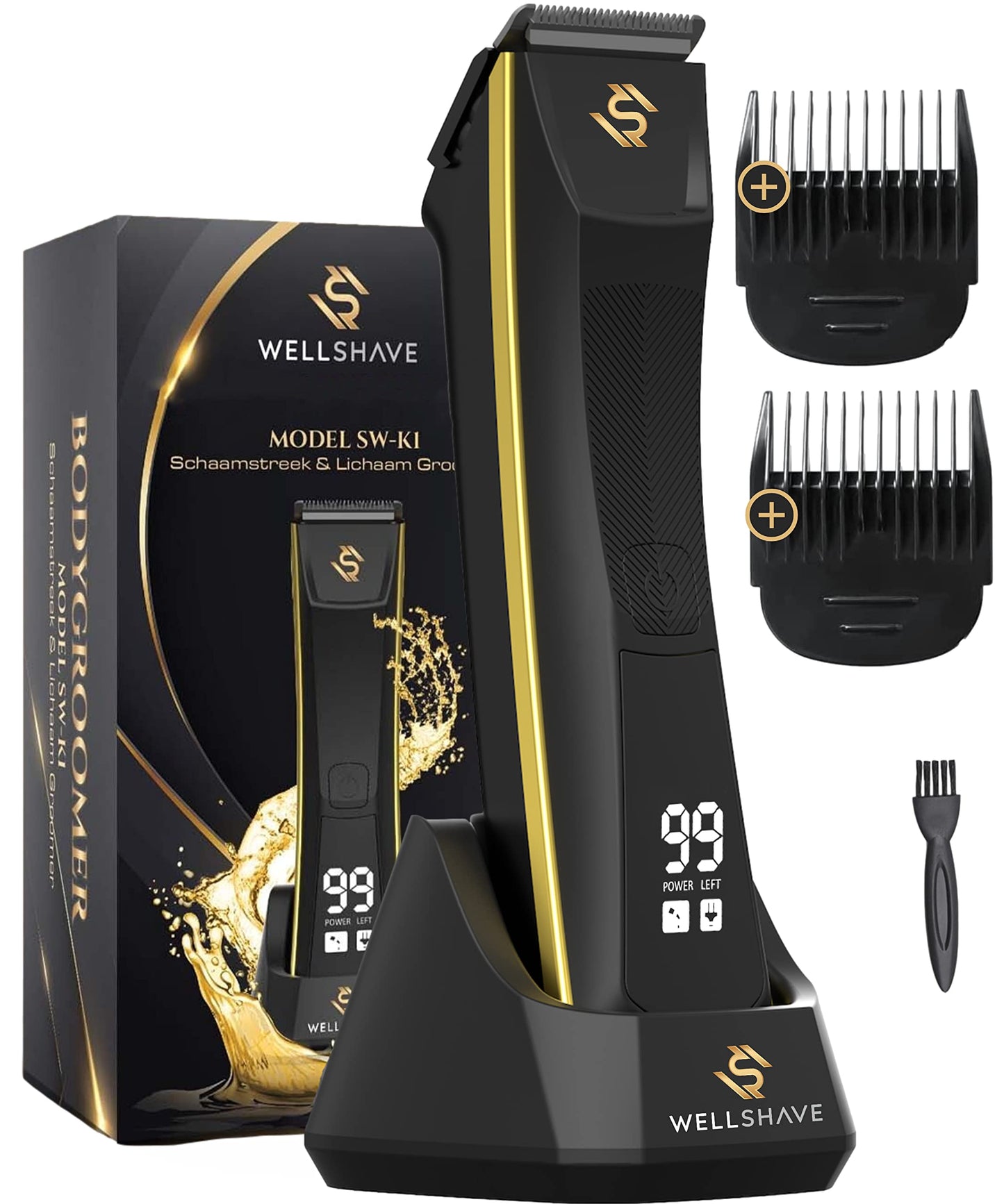 Wellshave Bodygroomer Mannen - Trimmer voor Lichaam en Baard - Schaamhaar Trimmer Mannen - Body trimmer heren - Shaver voor Schaamstreek & Lichaam