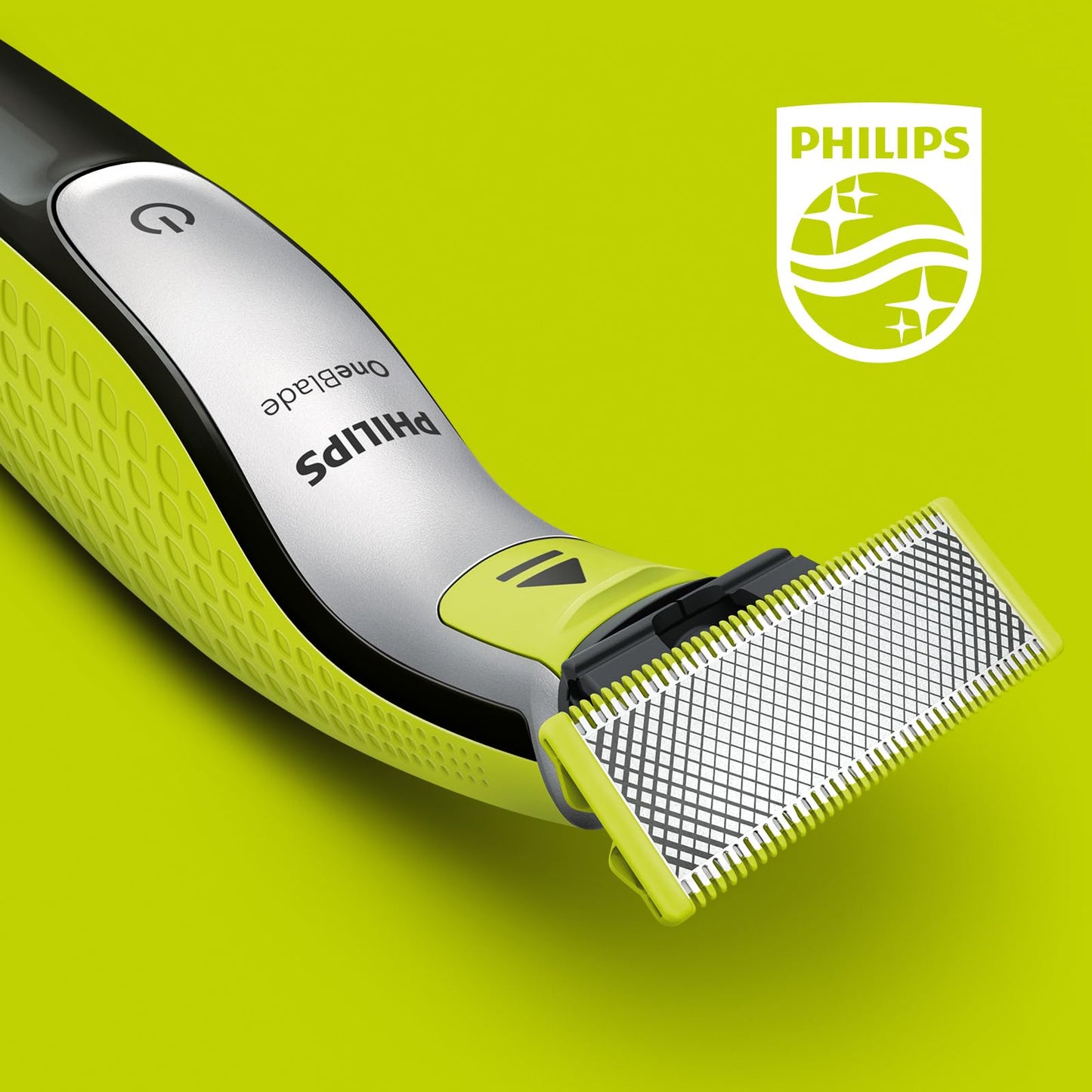 Philips OneBlade Face - Trimmer, scheerapparaat en styler - Geschikt voor alle haarlengtes - 4 Opzetbare stoppelkammen - 60 Minuten gebuikstijd - Nat en droog gebruik - Countour volgend - QP2530/30