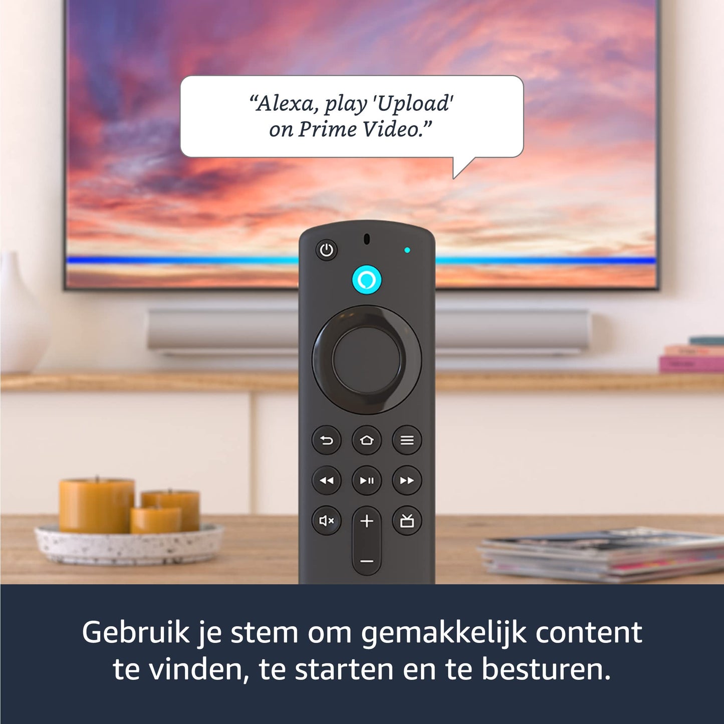 Fire TV Stick 4K Max Internationale versie | streamingapparaat, wifi 6, Alexa Voice Remote (inclusief tv-besturing), 1e generatie