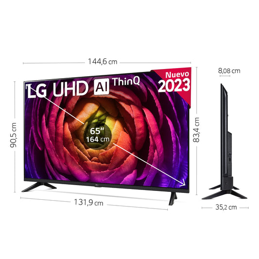 LG 65UR73006LA - 65 inch (165 cm) - 4K UHD - 2023 - SMART