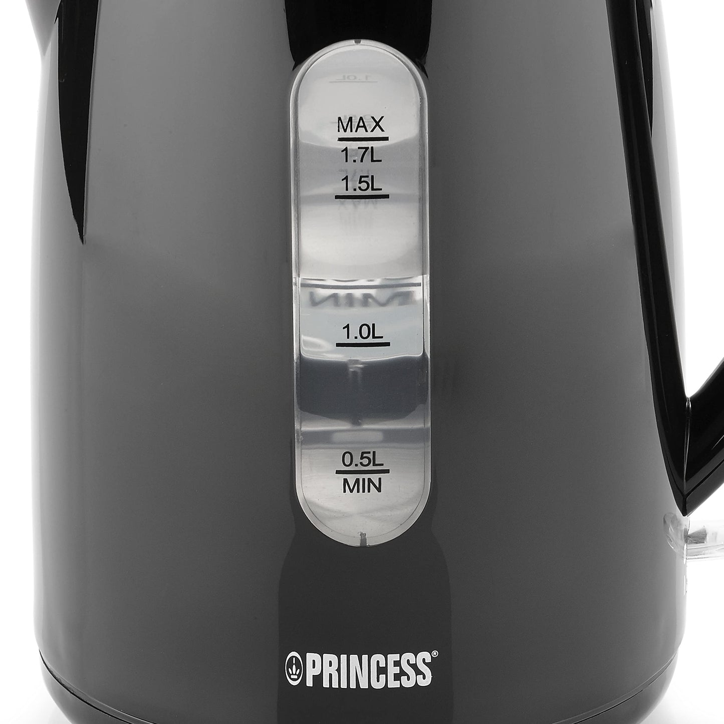 Princess 236017 Waterkoker – 1.7 Liter inhoud – 2200 Watt – Zwart