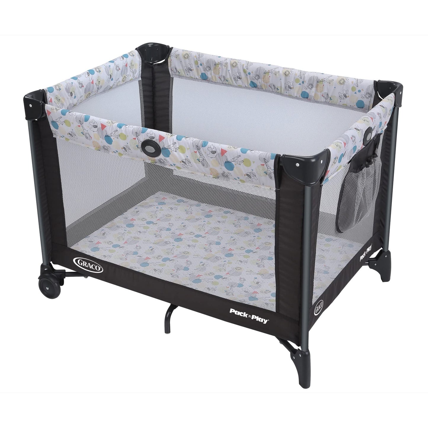 Graco Pack 'n Play Playard met automatische vouwvoeten, carnaval