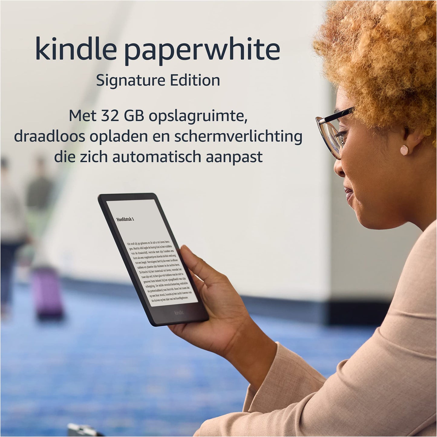 Kindle Paperwhite Signature Edition (32 GB): met 6,8-inch scherm, draadloos opladen en schermverlichting die zich automatisch aanpast