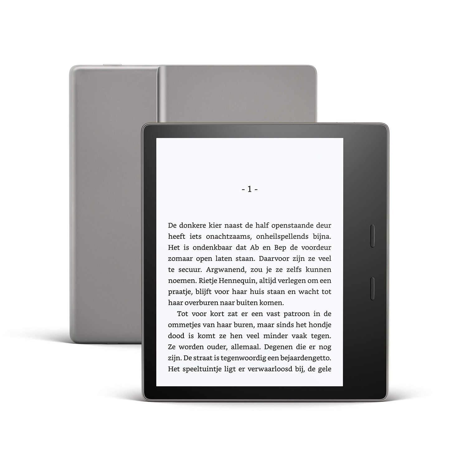 Kindle Oasis, nu met instelbare warme lichtkleur, waterdicht, 8 GB, wifi, grafiet