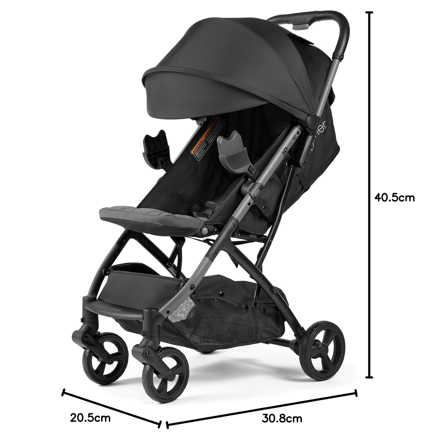 Zonnezeil voor kinderwagen babykuip 247819