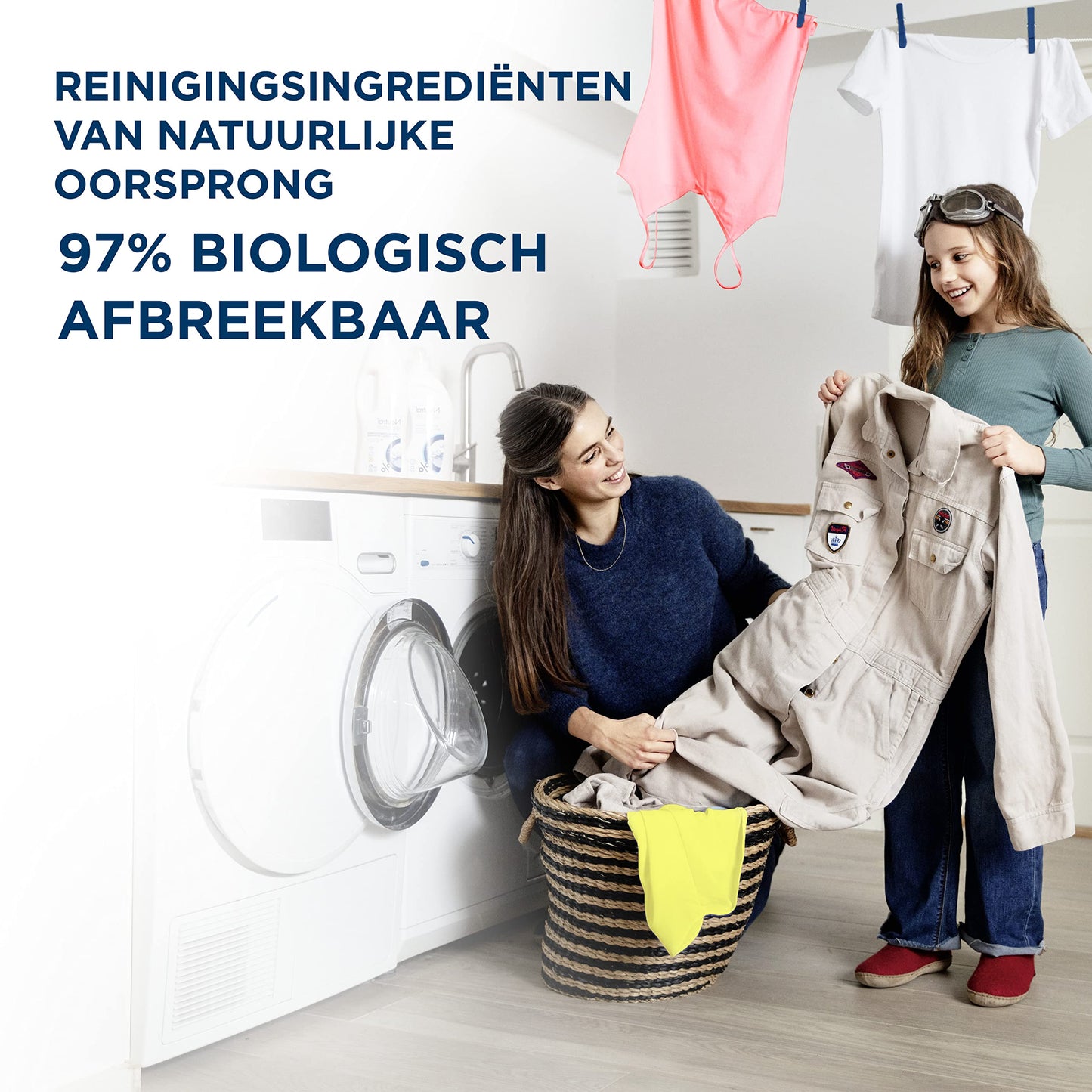 Neutral Kleur Vloeibaar Wasmiddel, parfumvrij en hypoallergeen - 3 x 20 wasbeurten - Voordeelverpakking