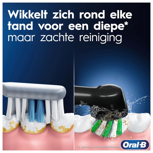 Oral-B Vitality Pro Black Elektrische Tandenborstel, 1 Opzetborstel